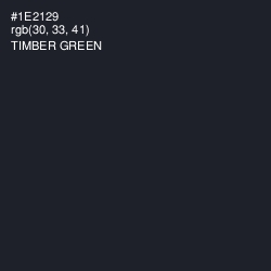 #1E2129 - Timber Green Color Image